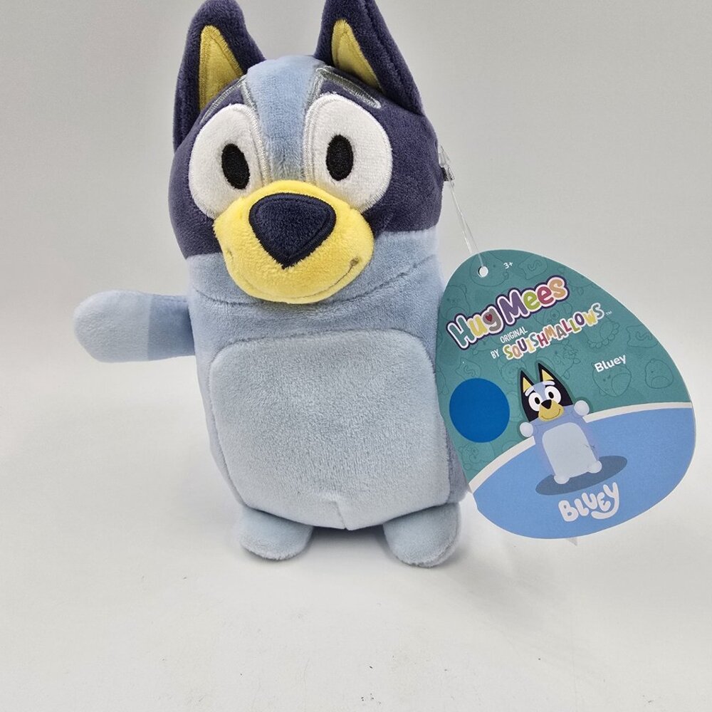 Hug Mees by Original Squishmallows 6 Inch Bluey Stuffed Animal Toy